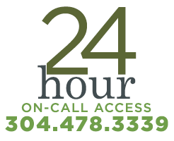 24 Hour On-Call Access: 304.478.3339